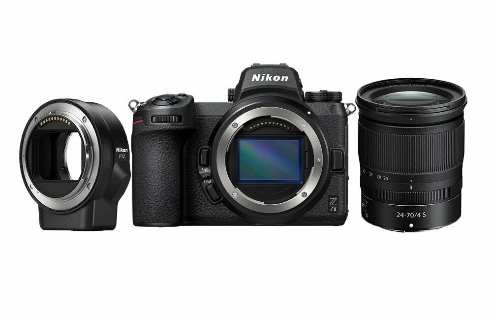 Nikon Z7 II 24-70mm f/4 S + FTZ Adaptör Kit Aynasız Fotoğraf Makinesi