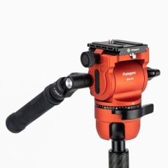 Fotopro X-AIRFLY Max Karbon Fiber Video Tripod - Turuncu