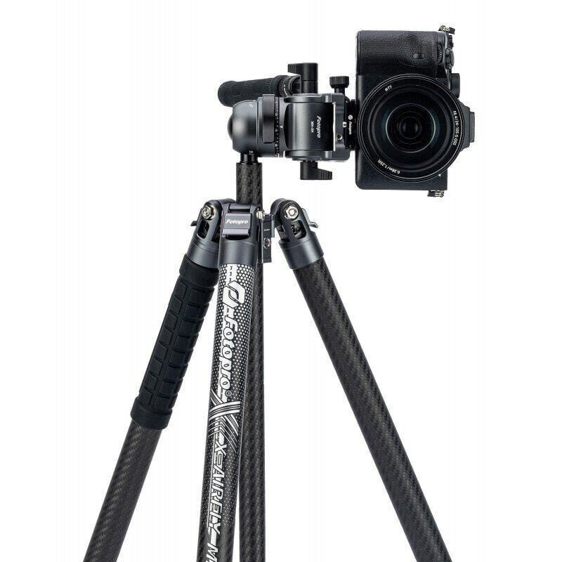 Fotopro X-AIRFLY Max Karbon Fiber Video Tripod - Gri