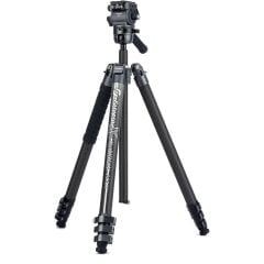 Fotopro X-AIRFLY Max Karbon Fiber Video Tripod - Gri