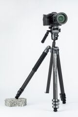 Fotopro X-AIRFLY Max Karbon Fiber Video Tripod - Gri
