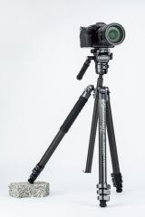 Fotopro X-AIRFLY Max Karbon Fiber Video Tripod - Gri