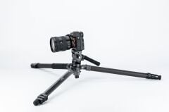 Fotopro X-AIRFLY Max Karbon Fiber Video Tripod - Gri