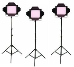 Asal 300Watt CRI 95 BiColor Led Pro 90BC 3lü Işık Seti