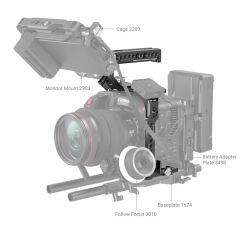 SmallRig 3899 Canon EOS C70 için El Kiti (2.EL üründür)