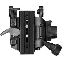 Manfrotto MVK608TWINGA Nitrotech 608 & Alu Twin GS Video Tripod Kit