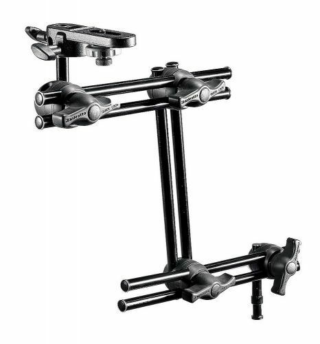 Manfrotto 396B-3 Double Articulated Arm - 3 Sections With Camera Bracket