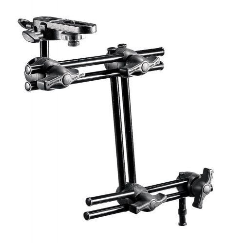 Manfrotto 396B-3 Double Articulated Arm - 3 Sections With Camera Bracket