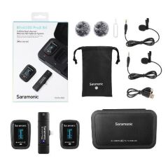 Saramonic Blink500 ProX B4 Kablosuz İkili Mikrofon