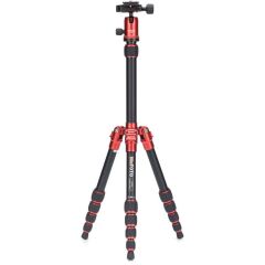 MeFOTO A0350Q0R BackPacker Travel Tripod Kit (Red)