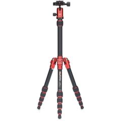 MeFOTO A0350Q0R BackPacker Travel Tripod Kit (Red)