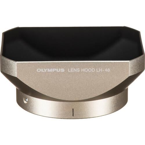 Olympus LH-48 M.ZUIKO Digital ED 12mm f/2 Lens için Parasoley (Gümüş)