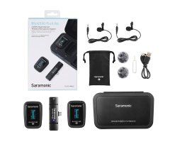 Saramonic Blink500 ProX B6 Kablosuz İkili Mikrofon Type-C Girişli