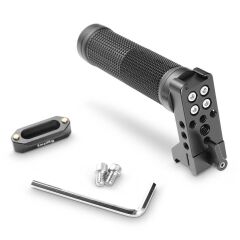 SmallRig 2084B NATO Tutamağı (Kauçuk) Emniyet Rayı ile