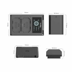 SmallRig NP-FZ100  Çiftli Şarj Cihazı 4087