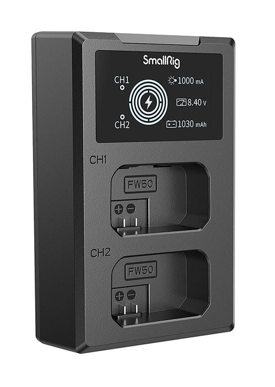 SmallRig NP-FW50  Çiftli Şarj Cihazı (4081)