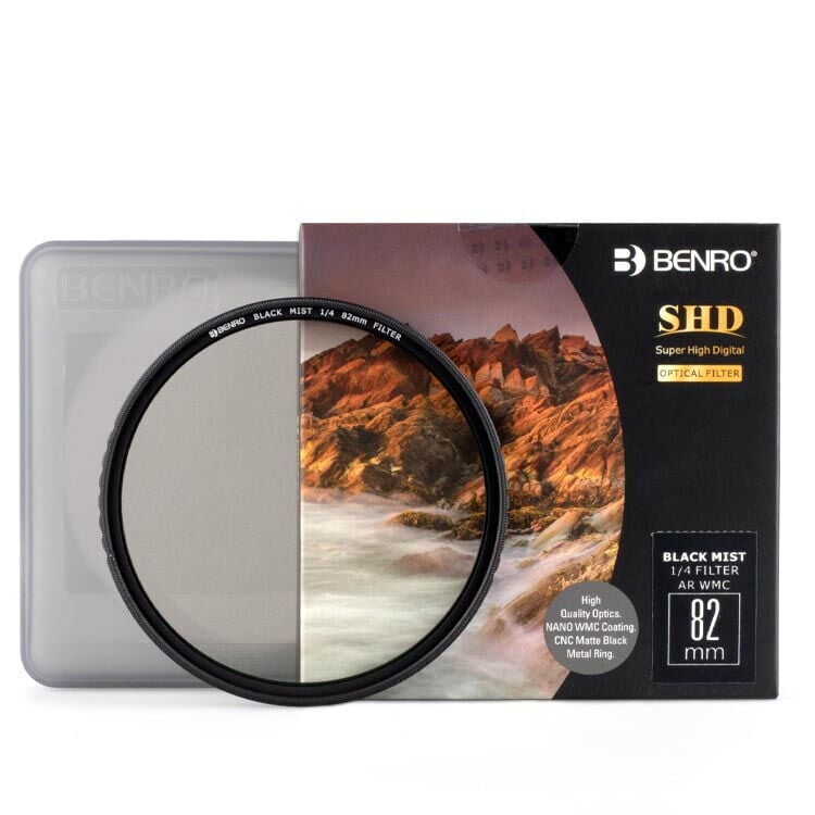 Benro 82mm Manyetik Black Mist (Siyah Sis) Filtresi ve MFR82 Adaptör