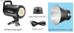 JINBEI EF-120Bi BiColor COB LED Video Işığı