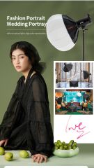 JINBEI EF-120Bi BiColor COB LED Video Işığı