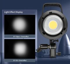 JINBEI EF-150pro COB LED Video Işığı 5500K