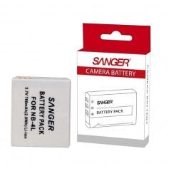 Sanger NB-4L Canon Uyumlu Batarya