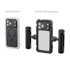 SmallRig 5541 iPhone 17Pro Max  için Çift El Tipi Mobil Cihaz Kiti