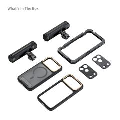 SmallRig 5541 iPhone 17Pro Max  için Çift El Tipi Mobil Cihaz Kiti
