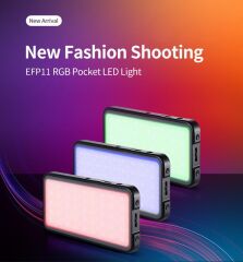 JINBEI EF-P11 RGB Mini Mobil Led Video Işığı