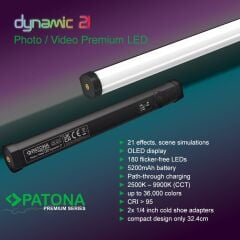 PATONA 4291 RC30 RGB Tüp Fotoğraf ve Video Işığı