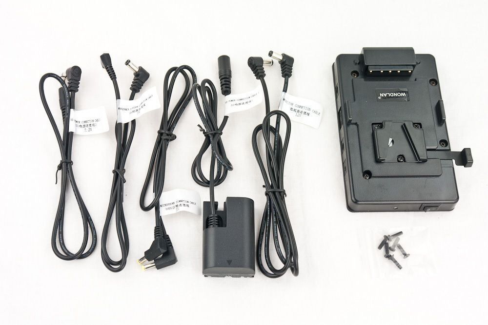 Wondlan V-mount Power Supply for Canon 5D (or DSLRs)