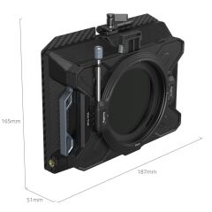 SmallRig 5011 Matte Box Kiti CPL ve VND Filtreleri ile Birlikte