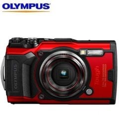 Olympus Tough TG-6 Fotoğraf Makinesi (Kırmızı)
