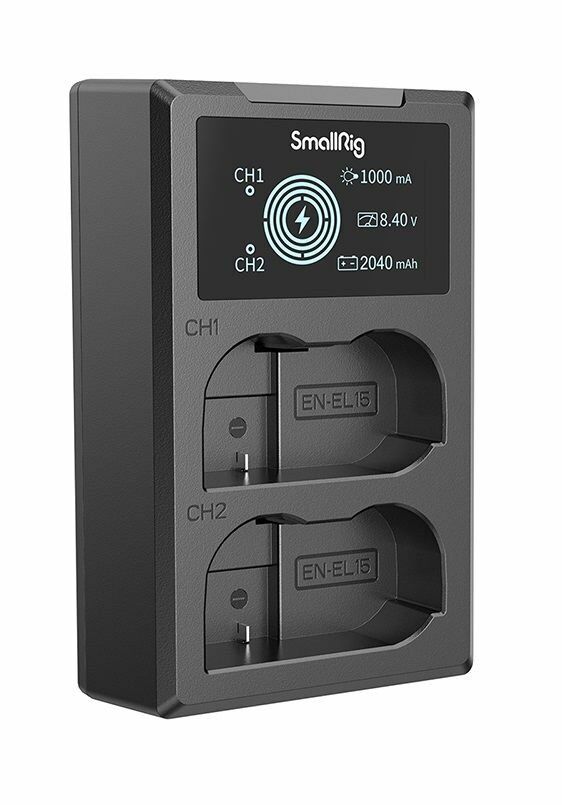 SmallRig EN-EL15 Çiftli Şarj Cihazı (4083)