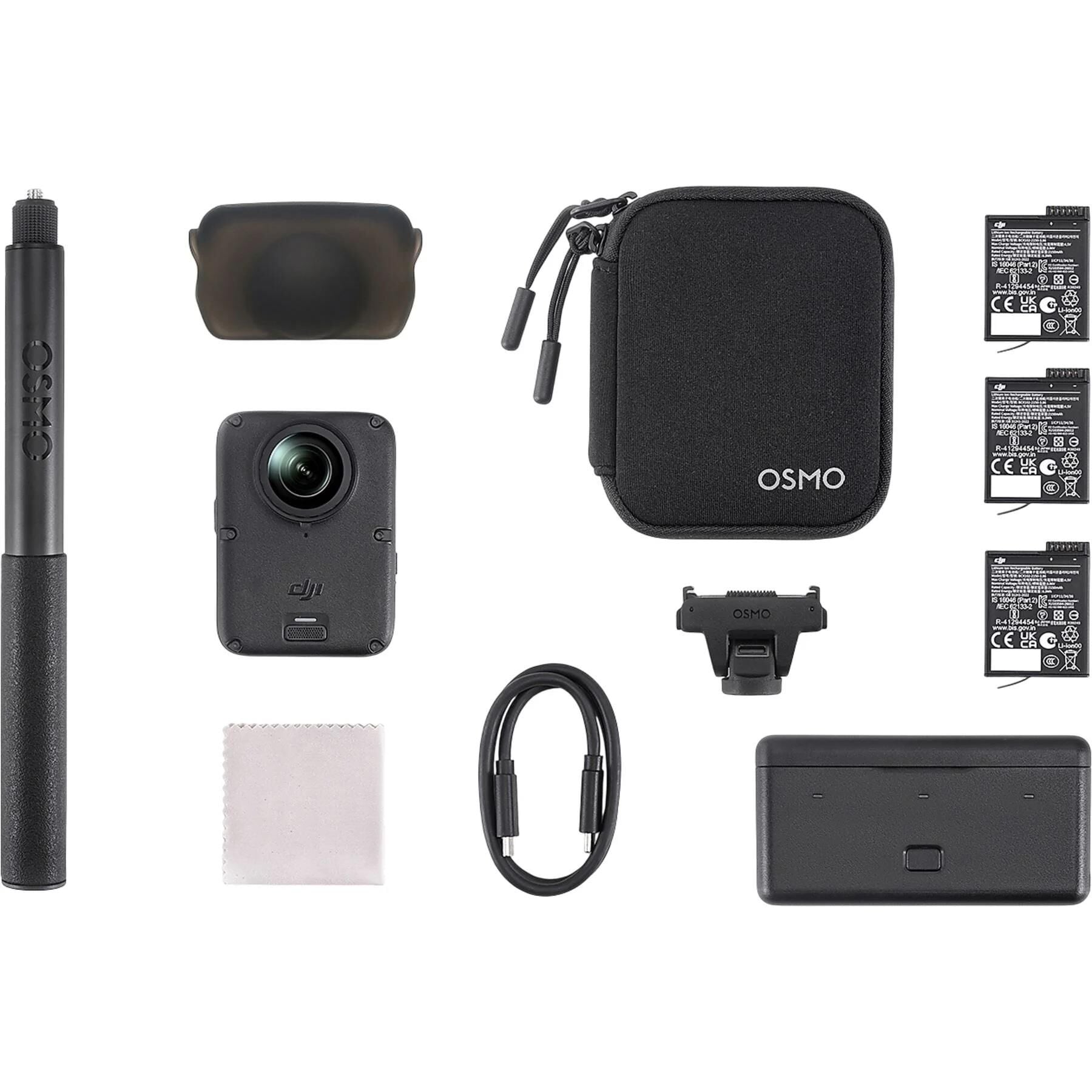 DJI Osmo 360 II Adventure Combo 360° Aksiyon Kamera