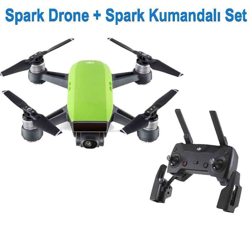 DJI Spark Drone Kumandalı Set (Meadow Green)