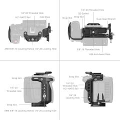 SmallRig 5656 Canon EOS C50  için  Kafes