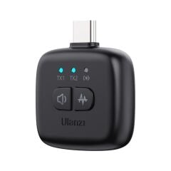 Ulanzi A30 Tiny 2 Kişilik Mikrofon Seti - Siyah