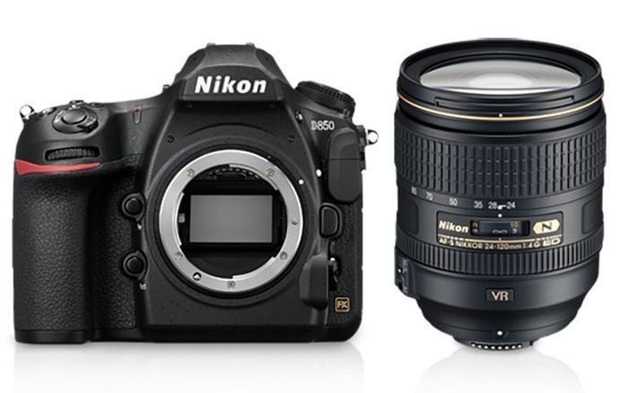 Nikon D850 + 24-120mm f/4 VR Kit