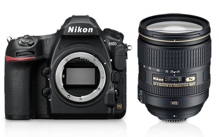 Nikon D850 + 24-120mm f/4 VR Kit