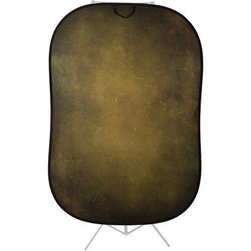 Lastolite 5705 Vintage Collapsible Background 1.5 x 2.1m Tobacco/Olive