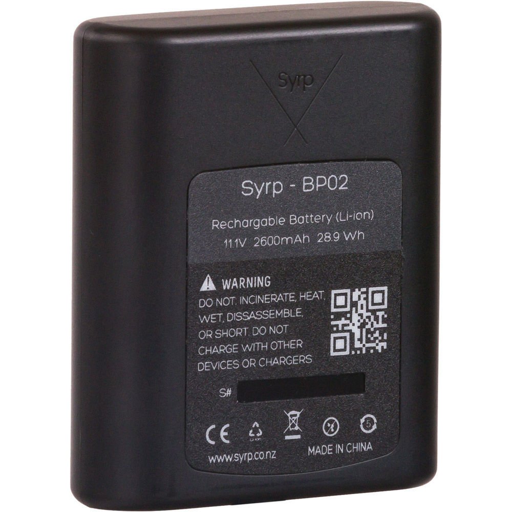 Syrp BP02 Battery 2600mAh 11.1v SY0005-0002 Stabilizers
