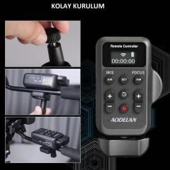 AODELAN ZC-3 Kablosuz Uzaktan Kumanda Sony ve Panasonıc Canon Kameralar için