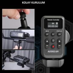 AODELAN ZC-3 Kablosuz Uzaktan Kumanda Sony ve Panasonıc Canon Kameralar için