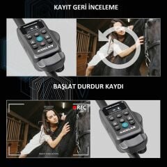 AODELAN ZC-3 Kablosuz Uzaktan Kumanda Sony ve Panasonıc Canon Kameralar için