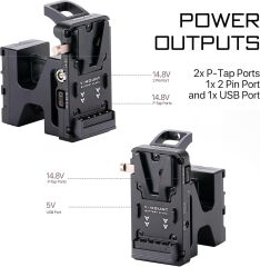 Tilta ES-T20-BTP-V Sony FX6 İçin V Mount Pil Plakası