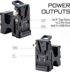 Tilta ES-T20-BTP-V Sony FX6 İçin V Mount Pil Plakası