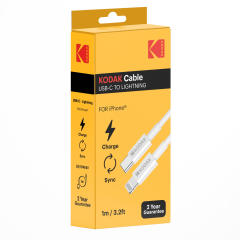 Kodak iPhone için Type C - Lightning Kablo - 1.0 Metre
