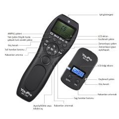 YouPro MC-292 (Nikon DC0) 2.4G Kablosuz Zamanlayıcı Uzaktan Kumanda
