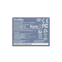 SmallRig 5062 NP-W126S USB-C Şarj Edilebilir Kamera Pili