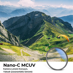 K&F Concept 58 mm UV Lens Filtresi (Nano-C Serisi)
